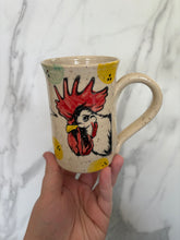 Load image into Gallery viewer, "Cluck Right Off..." Rooster Transfer Mug | ~ 14oz