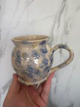 Load image into Gallery viewer, 3D Toadstool Mug | Blue/Yellow | ~16 oz