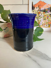 Load image into Gallery viewer, Haunted House Cup | Blue/Black | ~14oz