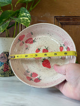 Load image into Gallery viewer, Strawberry Side Plate (Deep) | 7" Diameter