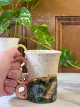 Load image into Gallery viewer, Floral Mug with REAL GOLD Details | ~14oz