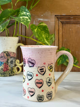 Load image into Gallery viewer, Candy Hearts Mug | ~ 14oz