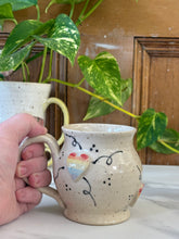 Load image into Gallery viewer, Rainbow Heart Mug | ~16oz