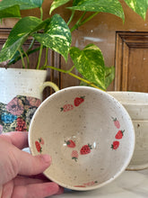 Load image into Gallery viewer, Strawberry Cereal Bowls | WHITE | SECONDS