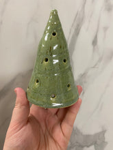 Load image into Gallery viewer, Small Christmas Tree Candle Cover