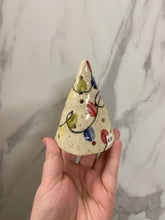 Load image into Gallery viewer, Small Christmas Tree Candle Cover | Christmas Lights