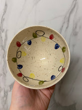 Load image into Gallery viewer, Christmas Lights Cereal Bowl