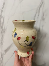 Load image into Gallery viewer, Christmas Lights Vase | ~10" high