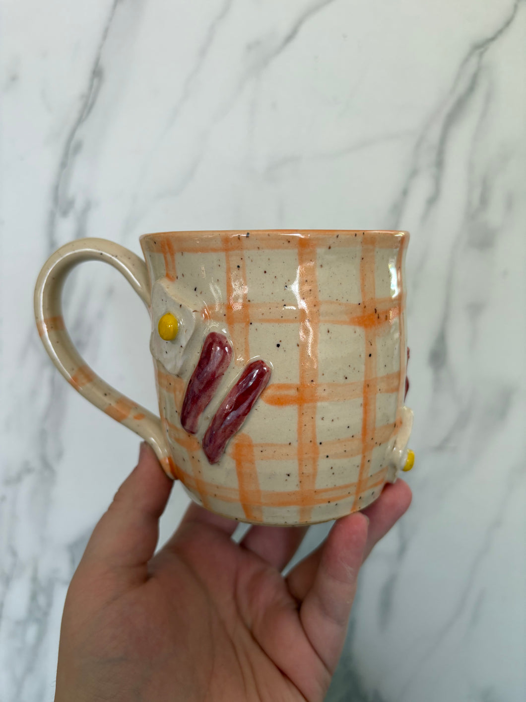 Breakfast Mug | 3D | Orange | ~ 14 oz