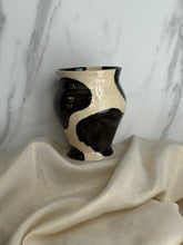 Load image into Gallery viewer, Classic Cup | Hand Painted Cow Print | ~14 oz
