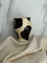 Load image into Gallery viewer, Classic Cup | Hand Painted Cow Print | ~14 oz
