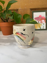Load image into Gallery viewer, Shooting Star Cup | Lavender foot | Hand grips | ~14oz
