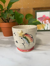 Load image into Gallery viewer, Shooting Star Cup | Red foot | Hand grips | ~14oz

