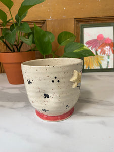 Shooting Star Cup | Red foot | Hand grips | ~14oz