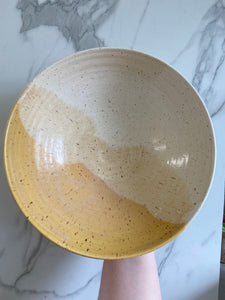 Large Bowl in "Sunny Days" | ~11" Diameter | SECOND