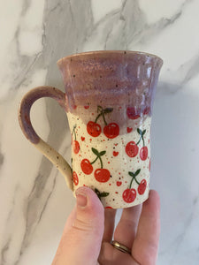 Cherry Mug| | ~12 oz