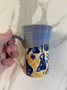 Blue Ladies Mug | ~14 oz