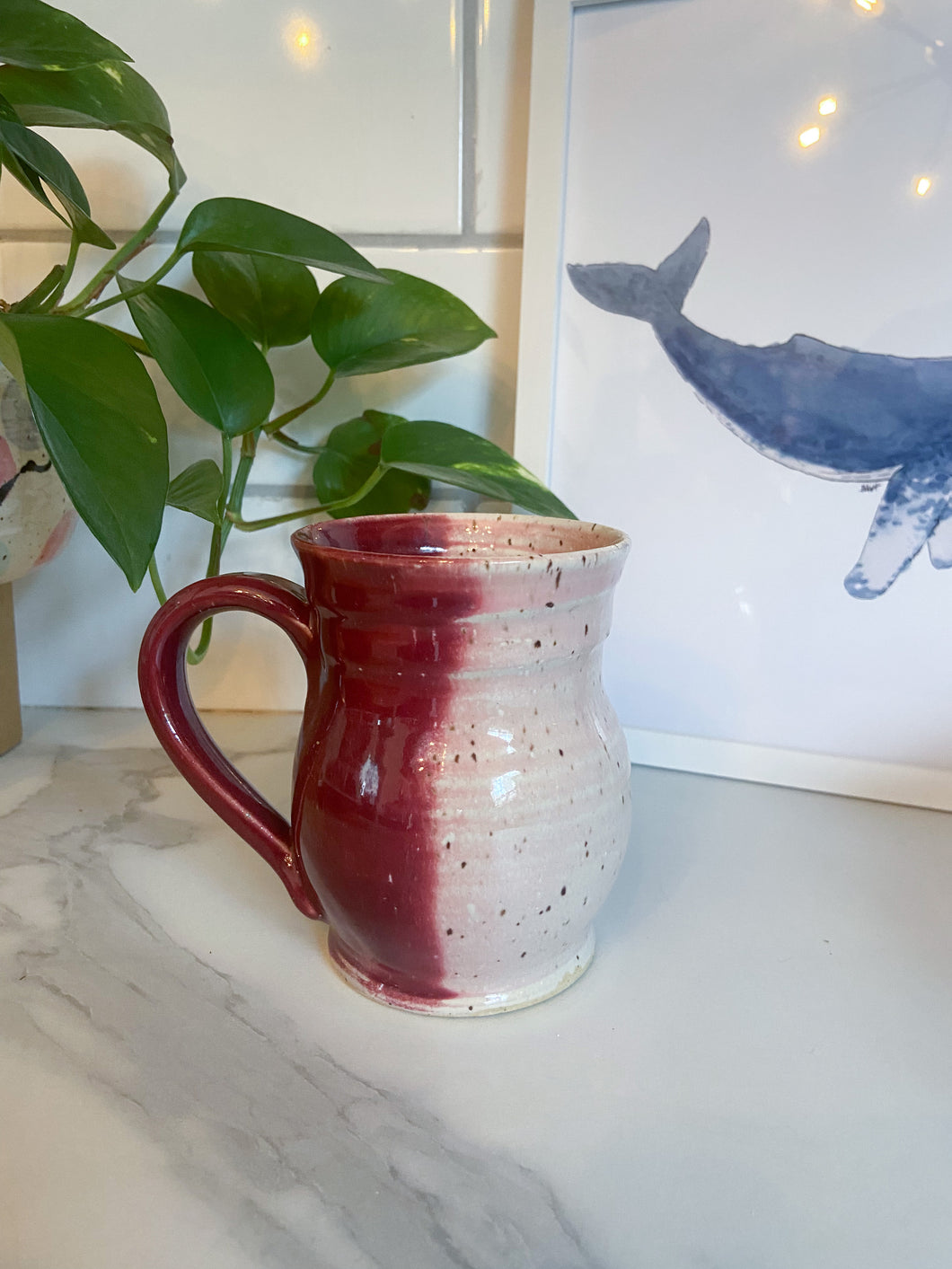 Booty Mug in Cranberry/Pink | ~14oz