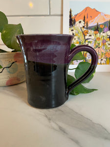 Haunted House Mug | Purple/Black | ~14oz