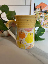 Load image into Gallery viewer, Pumpkin Mug | Glossy Yellow | ~14 oz
