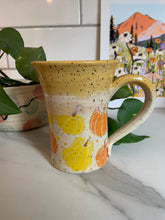 Load image into Gallery viewer, Pumpkin Mug | Glossy Yellow | ~14 oz

