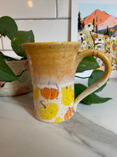 Load image into Gallery viewer, Pumpkin Mug | Matte Yellow | ~14 oz
