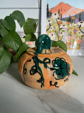 Load image into Gallery viewer, Pumpkin Lidded Jar | ~ 3&quot; Tall
