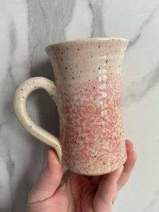Pink Lace Mug | SECOND