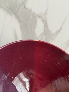 Medium Bowl in "Very Berry Shimmer" ~ 8" Diameter | SECOND