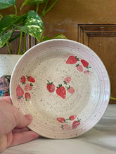 Load image into Gallery viewer, Strawberry Side Plate (Deep) | 7" Diameter
