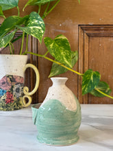 Load image into Gallery viewer, Salt Cellar | Mint Green Wave
