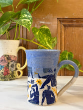 Load image into Gallery viewer, Blue Ladies Mug | ~14oz
