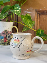 Load image into Gallery viewer, Rainbow Heart Mug | ~16oz
