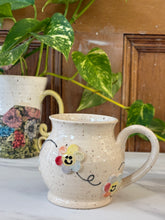 Load image into Gallery viewer, Rainbow Flower Smilie Mug | ~16oz
