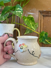 Load image into Gallery viewer, Rainbow Flower Smilie Mug | ~16oz
