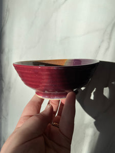 Shallow Bowl in "Very Berry Shimmer"