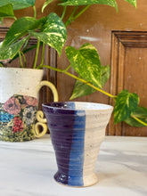 Load image into Gallery viewer, Wine Cup in "Blueberries and Cream" | ~10 oz
