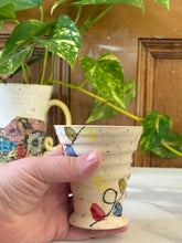 Load image into Gallery viewer, Christmas Lights Wine Cup | ~10 oz
