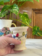 Load image into Gallery viewer, Christmas Lights Wine Cup | ~10 oz

