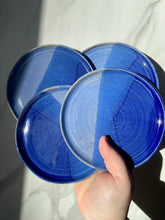 Load image into Gallery viewer, Side Plates in &quot;Midnight Surf&quot; | Set of 4 | ~ 5&quot; Diameter
