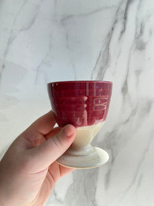 Small Wine Goblet | Cranberry Cloud