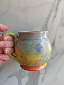 Mermaid Mug | Purple/Green | ~16oz