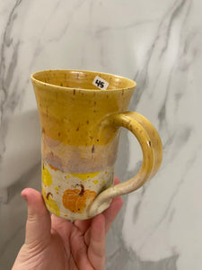 Pumpkin Mug | Yellow | ~14oz