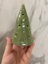 Load image into Gallery viewer, Small Christmas Tree Candle Cover
