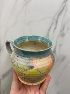 Mermaid Mug | Turquoise/Purple | ~16oz