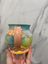 Load image into Gallery viewer, Mermaid Mug | Turquoise/Pink | ~16oz
