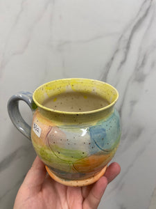 Mermaid Mug | Yellow/Purple | ~16oz