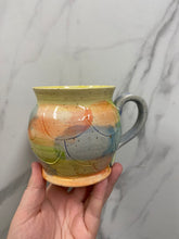 Load image into Gallery viewer, Mermaid Mug | Yellow/Purple | ~16oz
