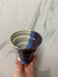 Wine Cup in "Blueberries and Cream"