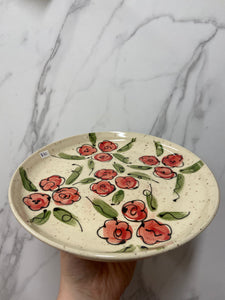 Poppy Platter | ~12" Diameter